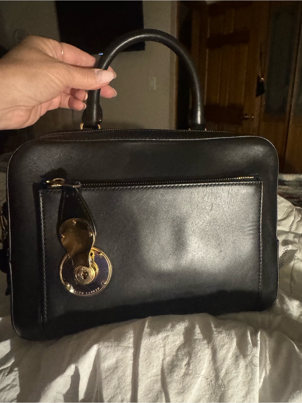 Polo by Ralph Lauren collection Ricky Black camera bag